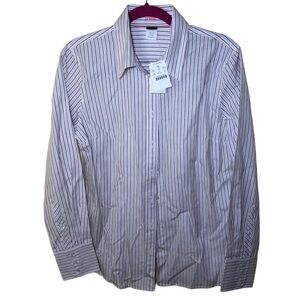J Crew Kathryn Slim Fit cotton Long Sleeve Button down shirt size M